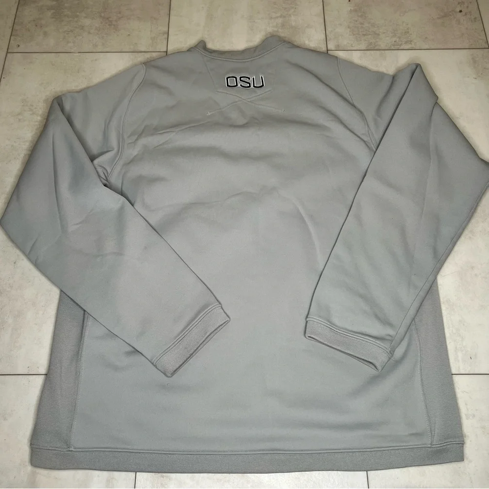 Nike Team Issue‎ Oregon State Beavers Gray Performance Long Sleeve Shirt Large